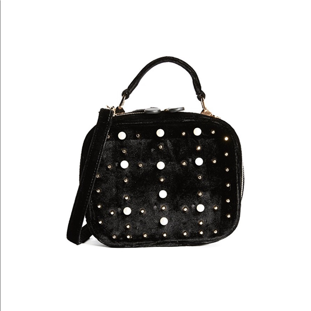 Studio33 pearl&stud box bag